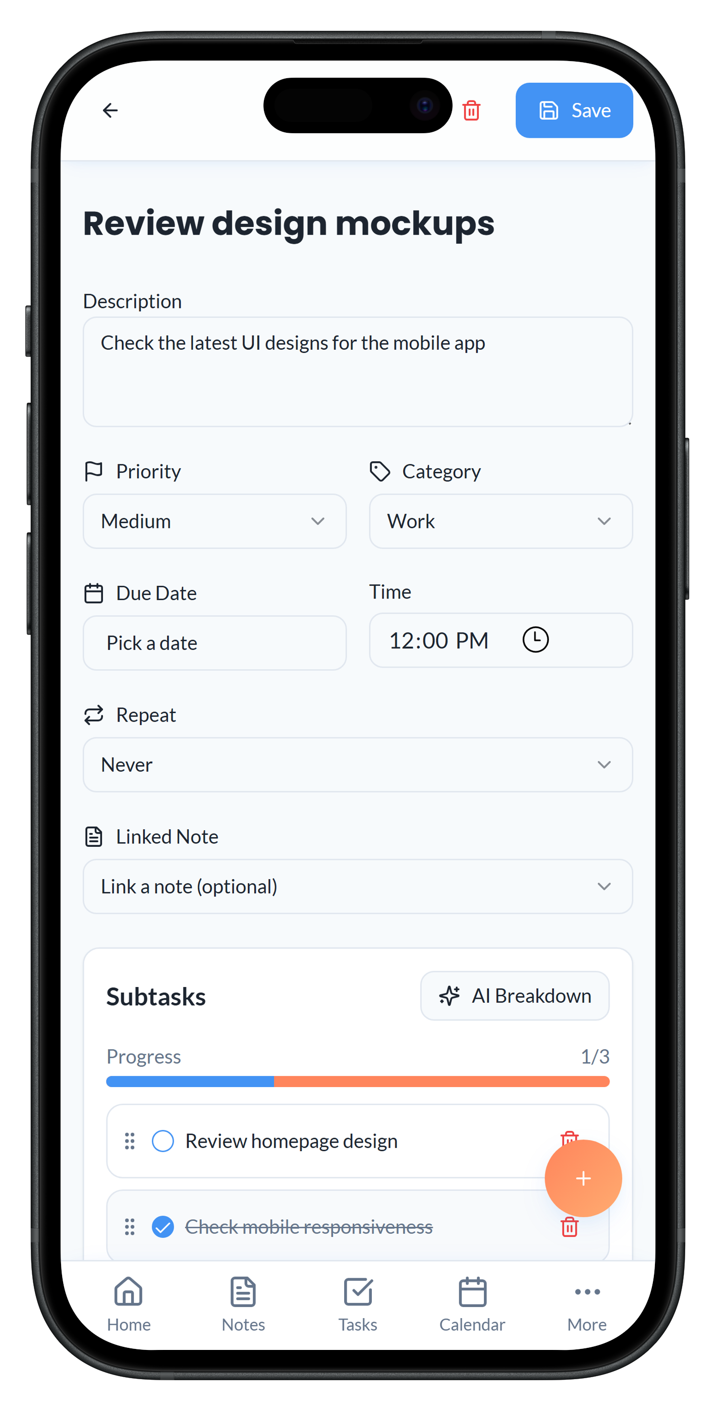 Provel Mobile Interface